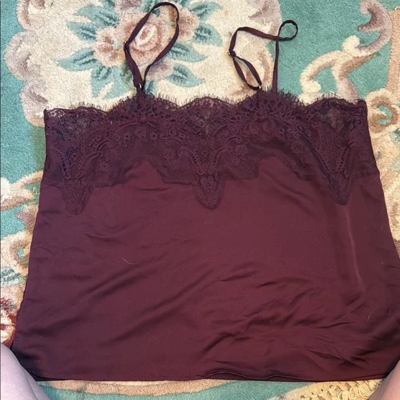 Lulu's Purple Lace Camisole Top - Picture 2 of 4